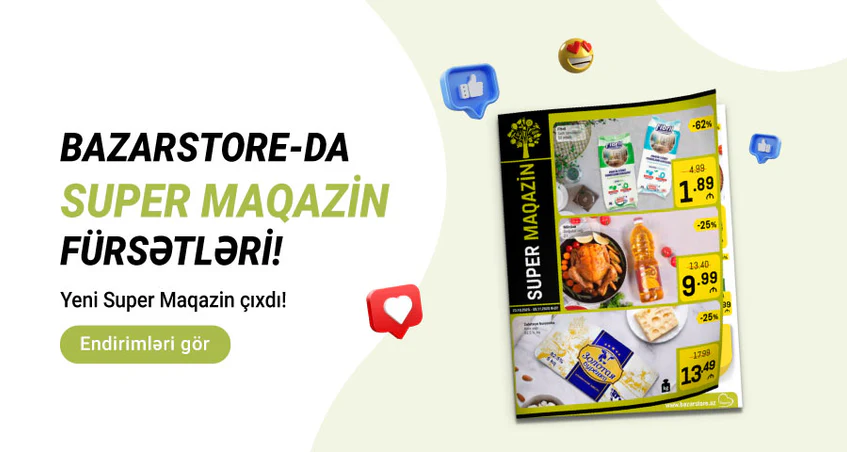 Bazarstore super maqazin təklifləri